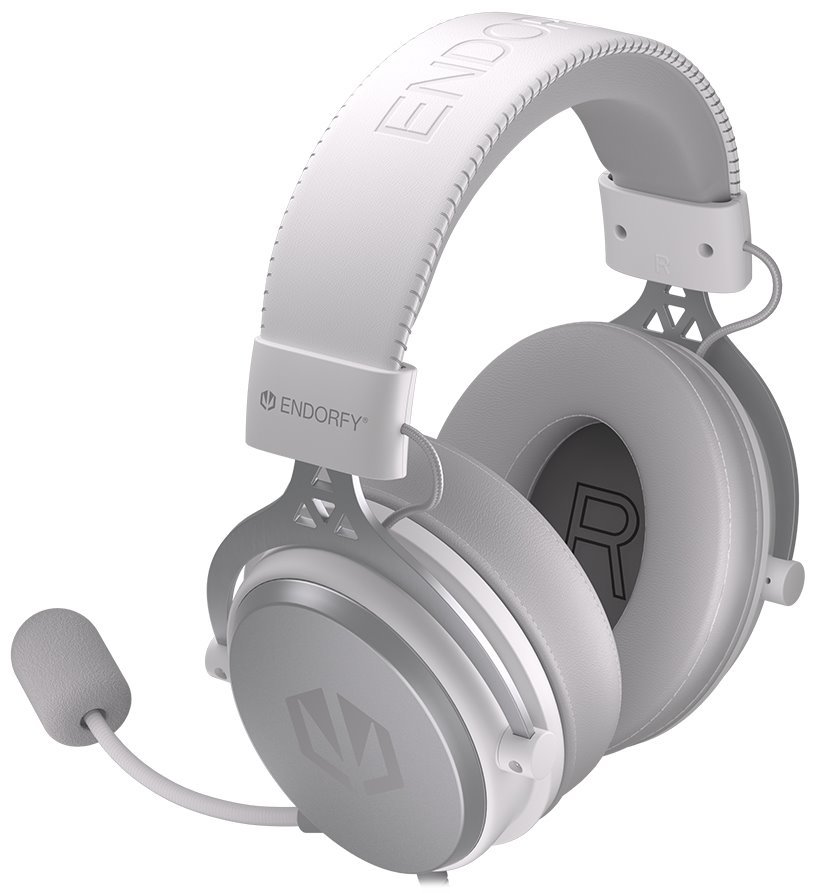 Kufje me kabllo USB ENDORFY VIRO Plus OWH, të bardha