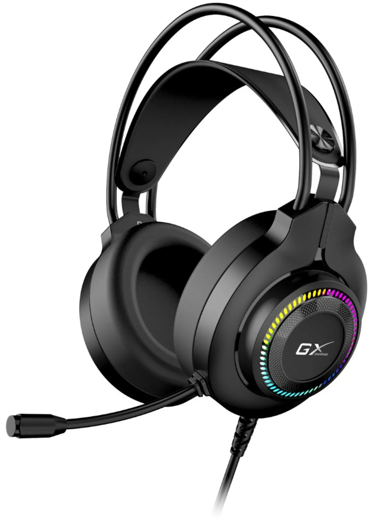 Kufje Genius Gaming HS-GX580U, të zeza