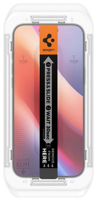 Xham mbrojtës Spigen GLAS.TR ”EZ FIT” për Apple iPhone 16 Pro Max, transparent, 2 copë