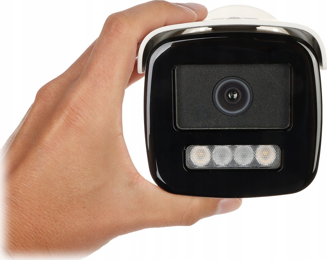 Kamerë IP Hikvision DS-2CD2T47G2H-LI, 4MP, lente 2.8mm, e bardhë