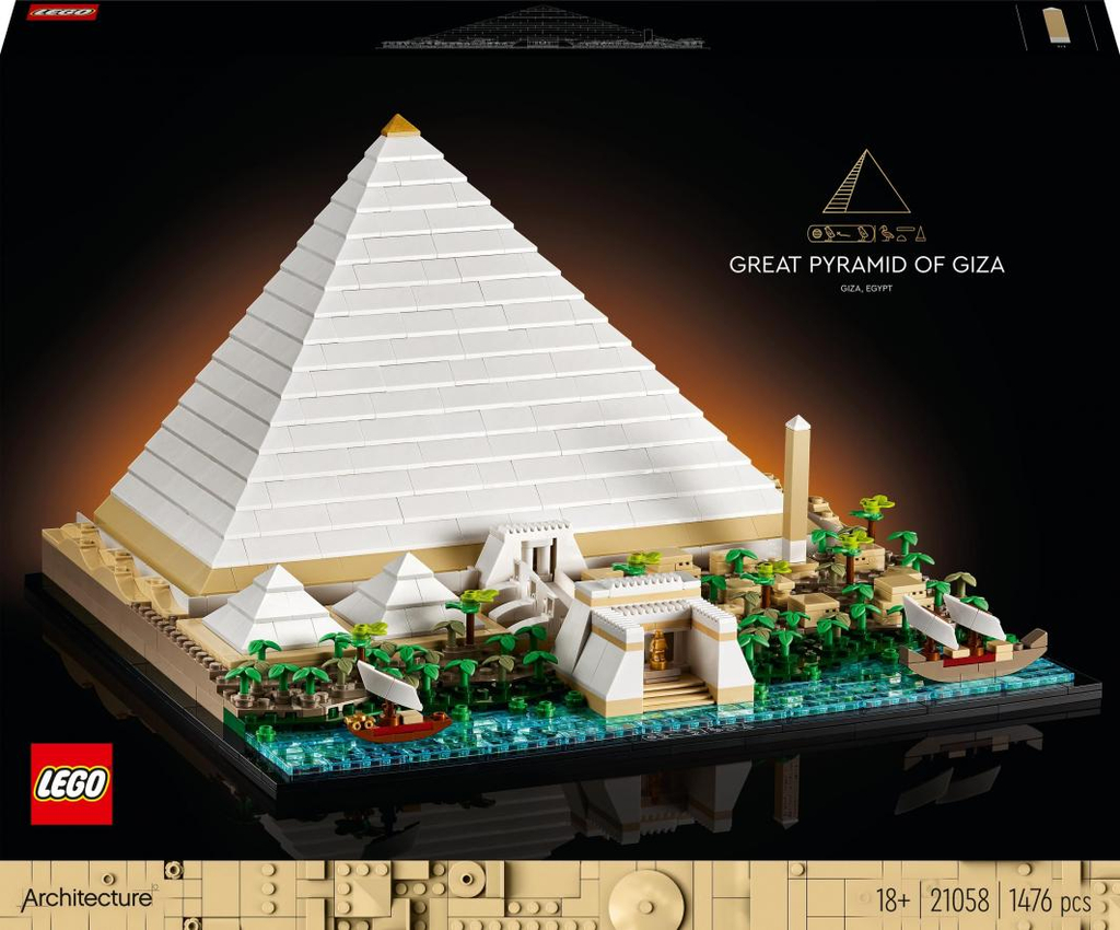 Set LEGO® Architecture 21058 The Great Pyramid of Giza