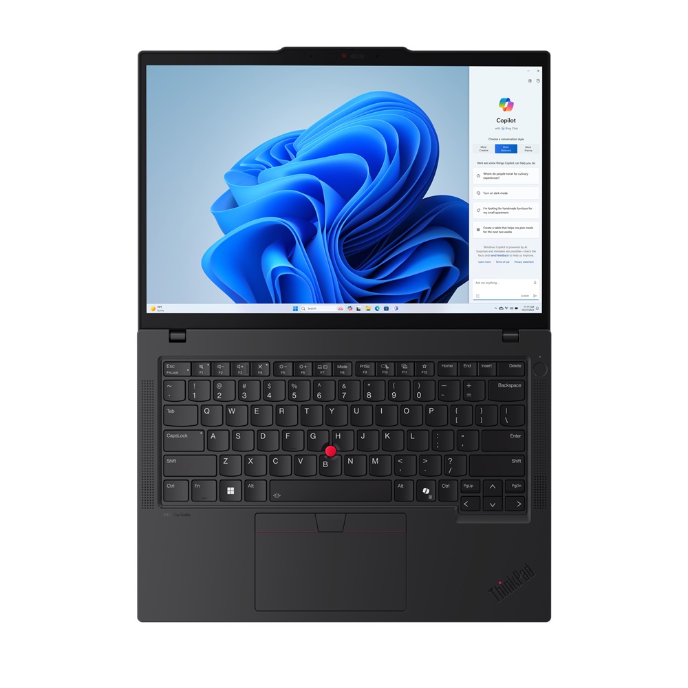 Pllakë amë Lenovo ThinkPad T14 Gen 5, AMD Ryzen 7 Pro 8840U, 14", e zezë
