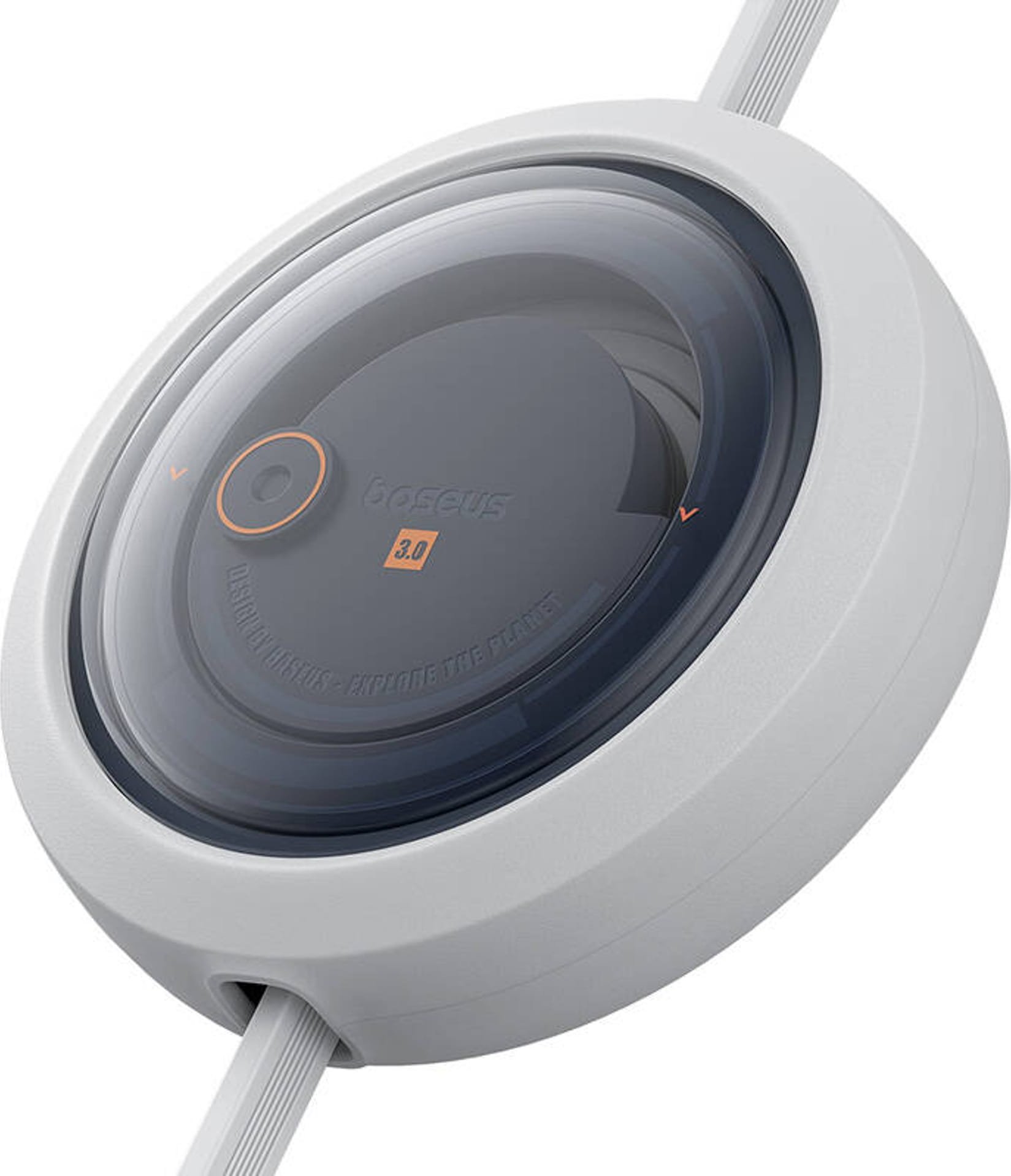 Kabllo karikimi Baseus Free2Draw Retractable Crystal, USB, karikim i shpejtë, transparente