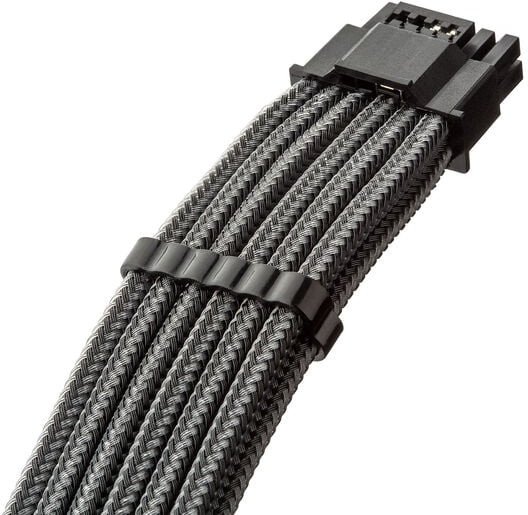 Kabëll furnizimi CableMod Pro Universal 12VHPWR, 16 pin, kënd 90°, carbon