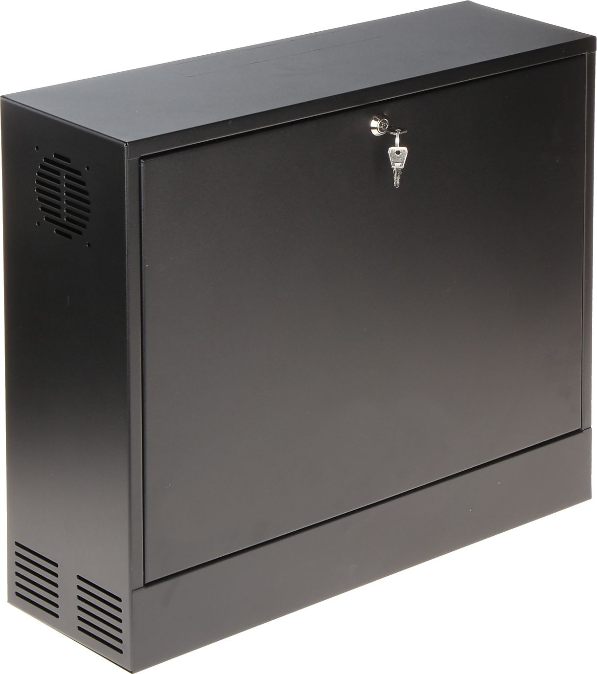 Derë për kabinet rack Zvesn CR19-3U-180-B, 3U, 19", e zezë