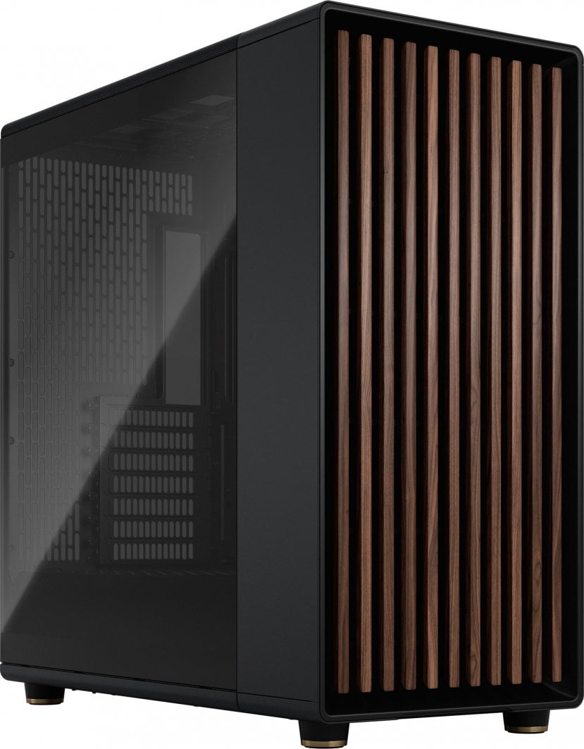 Kasë për PC Fractal North XL, e zezë