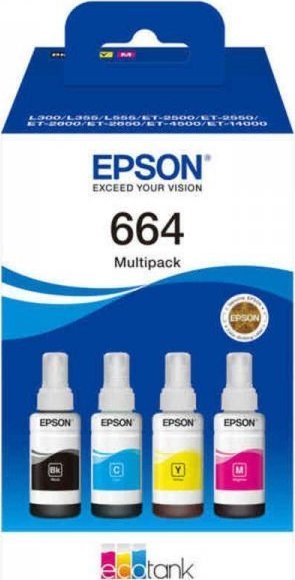 Ngjyrë Epson EcoTank 664, Multicolor