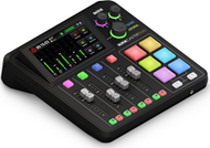 Mikser audio RODE RodeCaster Duo, 2 kanale, për podcast, i zi