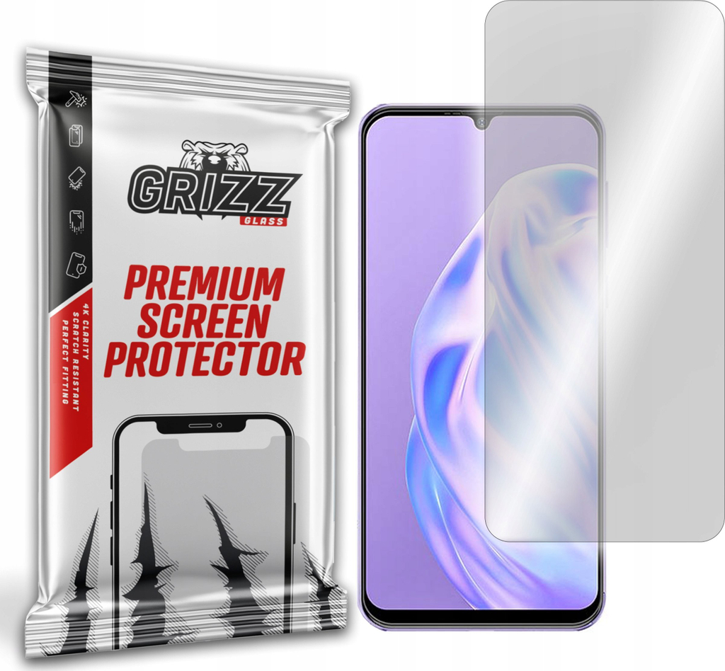 Xham mbrojtës GrizzGlass Hybrid Glass, për Ulefone Note 6, transparent