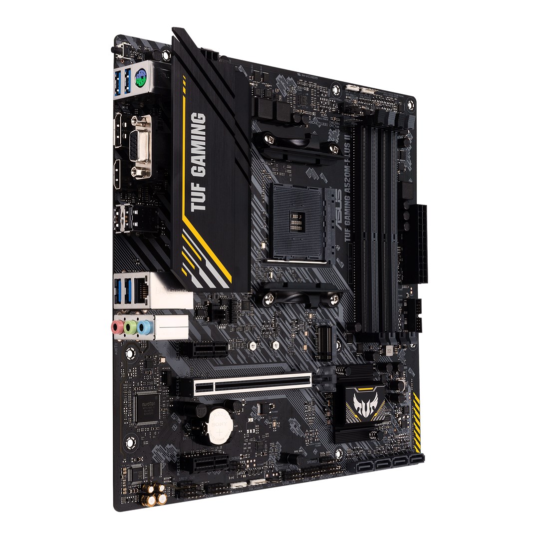 Pllakë amë ASUS TUF Gaming A520M-PLUS II AMD A520 Socket AM4 micro ATX