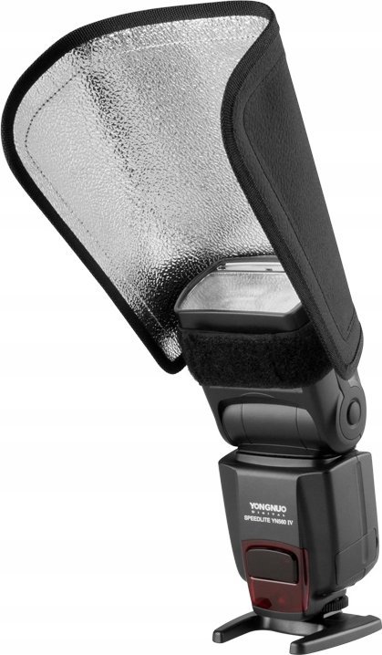 Reflektor për blic Aurora Portaflex SBF-B, 19 x 25 cm, i zi argjendtë