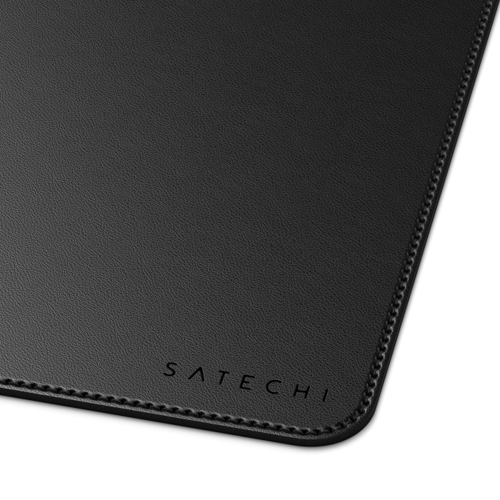 Satechi Vegan Leather Premium Desk Mat, Black
