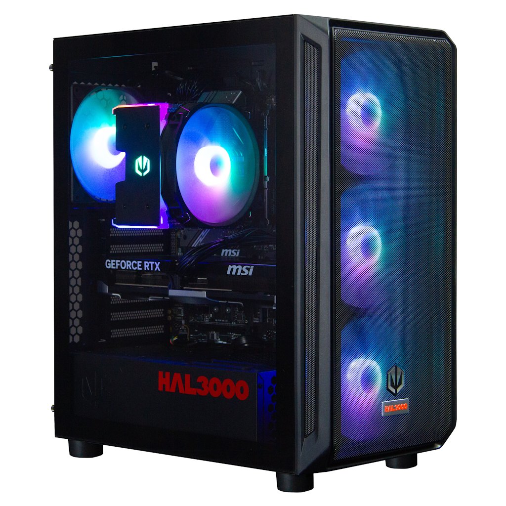 Kompjuter HAL3000 Alfa Gamer Pro Ti, AMD Ryzen 7 7800X3D, 32GB RAM DDR5, 2TB PCIe4 SSD, NVIDIA RTX 5070 Ti, i zi