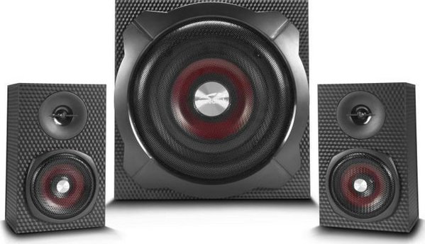 Altoparlantë kompjuteri Speedlink Gravity Carbon RGB, të zi