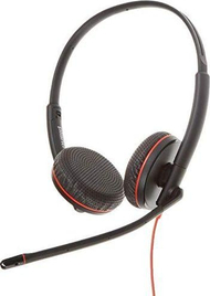 Kufje Plantronics Blackwire C3225, USB C, stereo, të zeza