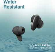 Kufje Bluetooth Promate Lush TWS, stereo, me kuti karikimi, të bardha