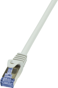 Kabllo patchcord LogiLink Cat. 6a, S/FTP, PIMF, 1.5m, e hirtë