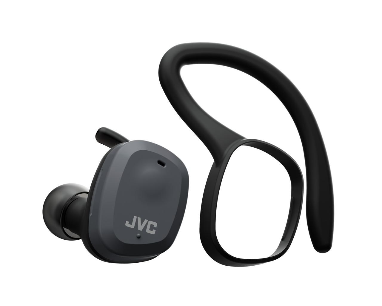 Dëgjuese JVC HA-ET45T-B, Wireless, të zeza