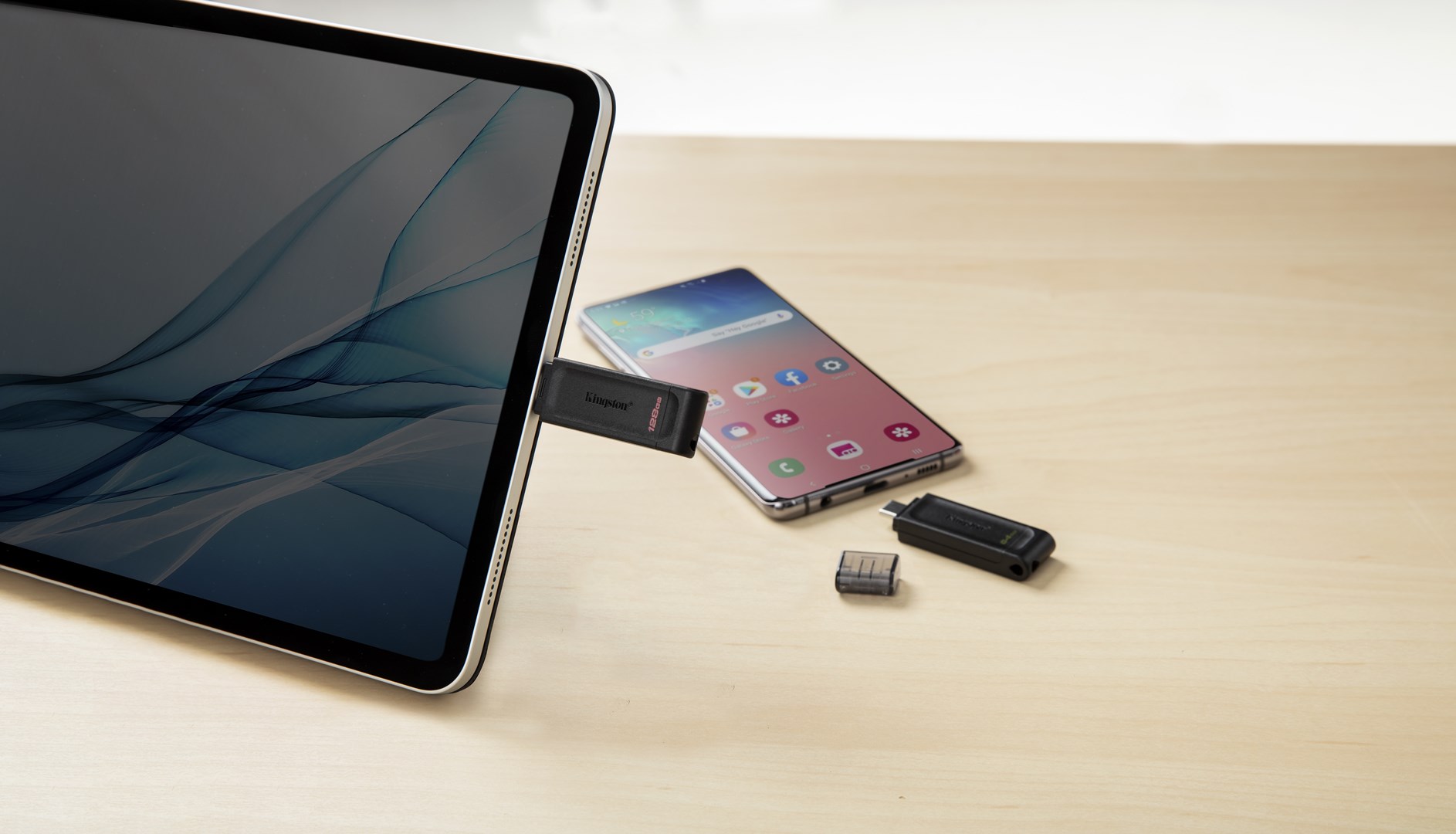 USB Kingston DataTraveler, 64 GB, USB Type-C