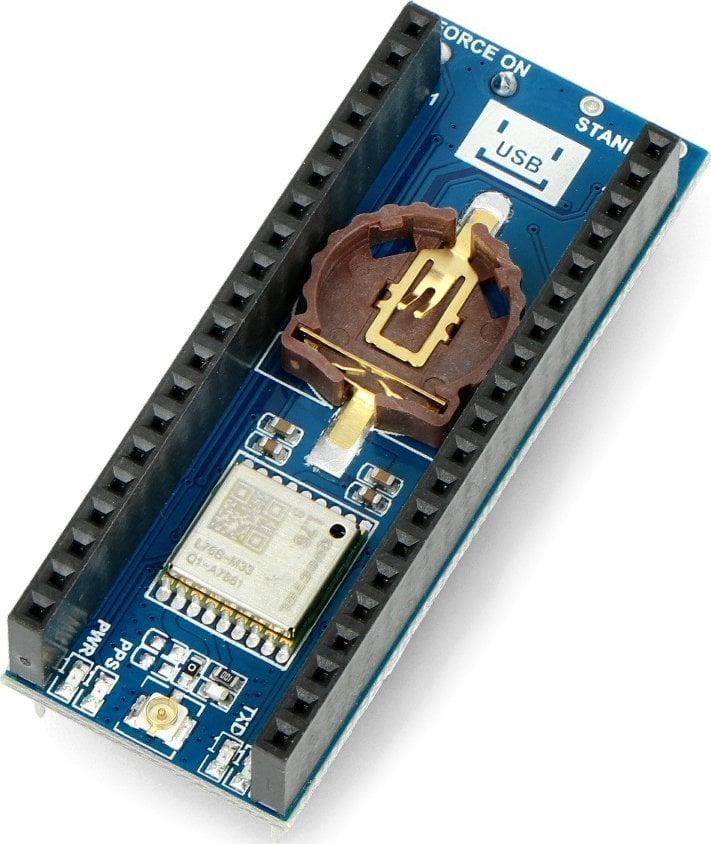 Modul GNSS Waveshare L76B për Raspberry Pi Pico, UART, me antenë GPS