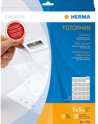 Aksesor për fotografi etiketa Herma 7698, transparent