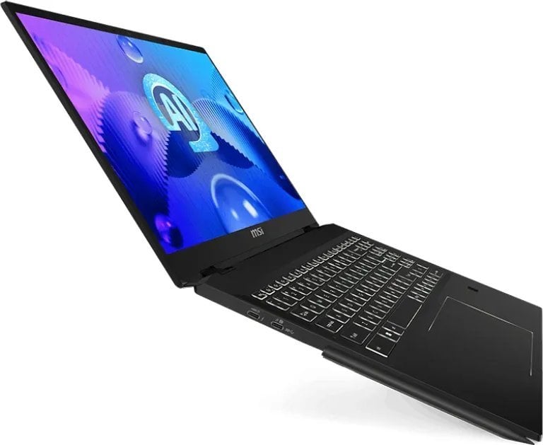 Лаптоп MSI Summit E16 AI, 16" 165 Hz, Intel Core Ultra 7, 32 GB RAM, 1 TB SSD, NVIDIA GeForce RTX 4050
