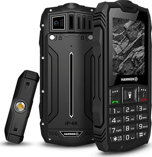 Telefoni myPhone Hammer Rock, Dual SIM, ekran 2.4", i zi