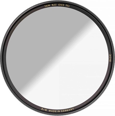 Filtër i graduar neutral density B+W Basic 702M 67mm, 0.6 2-stop, MRC, i zi