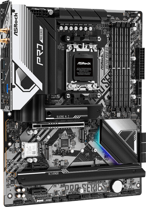 Pllakë amë ASRock X670E PRO RS - AMD X670