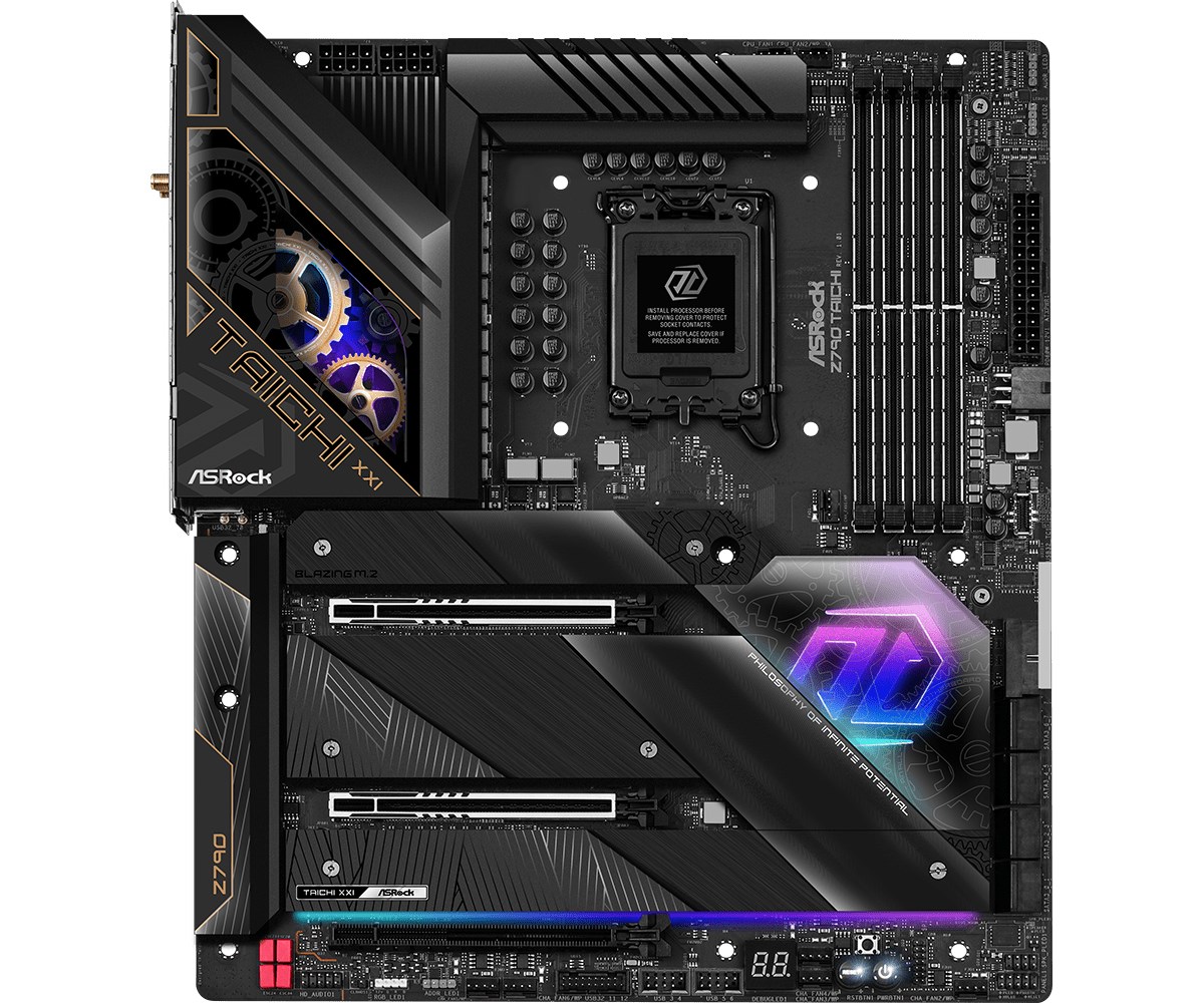 Pllakë amë Asrock Z790 Taichi Intel Z790 LGA 1700 Extended ATX