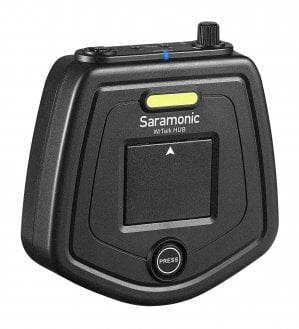 Stacion bazë interkomi Saramonic Witalk HUB Mini, për 8 kufje, portativ, i zi