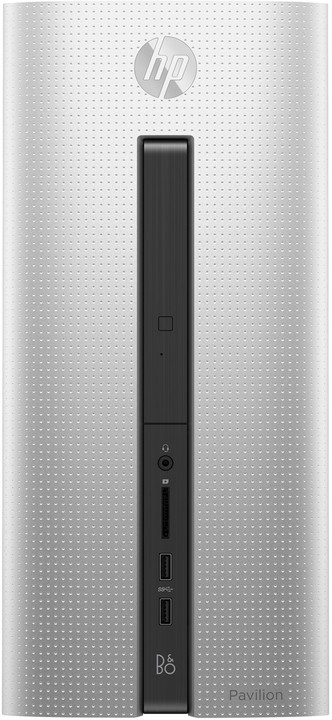 Kompjuter HP Pavilion 560-p166nc, i argjendtë