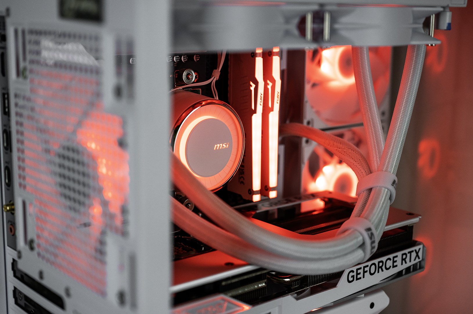 Kompjuter desktop Actina, i7-14700KF, 32GB DDR5, 2TB SSD, RTX 4080 SUPER, i bardhë