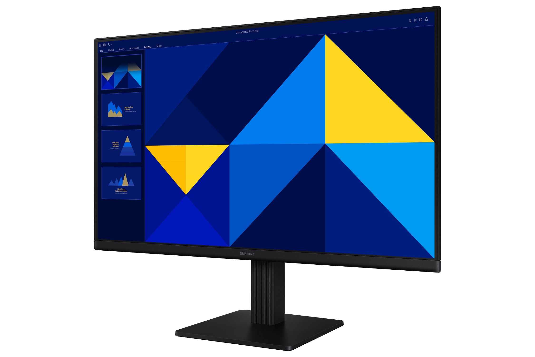 Monitor Samsung LS24D300, 24", Full-HD, 75Hz, i zi