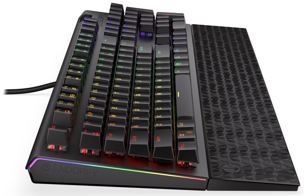 Tastierë Endorfy Omnis Blue, Kailh Blue, US, e zezë