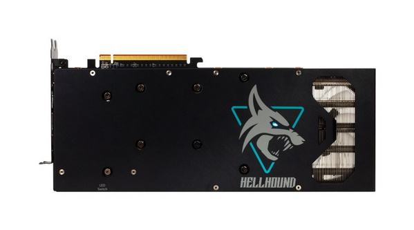 Kartelë Grafike PowerColor HellHound RX 6700XT, 12GB GDDR6, 2560 Stream Processors, e zezë