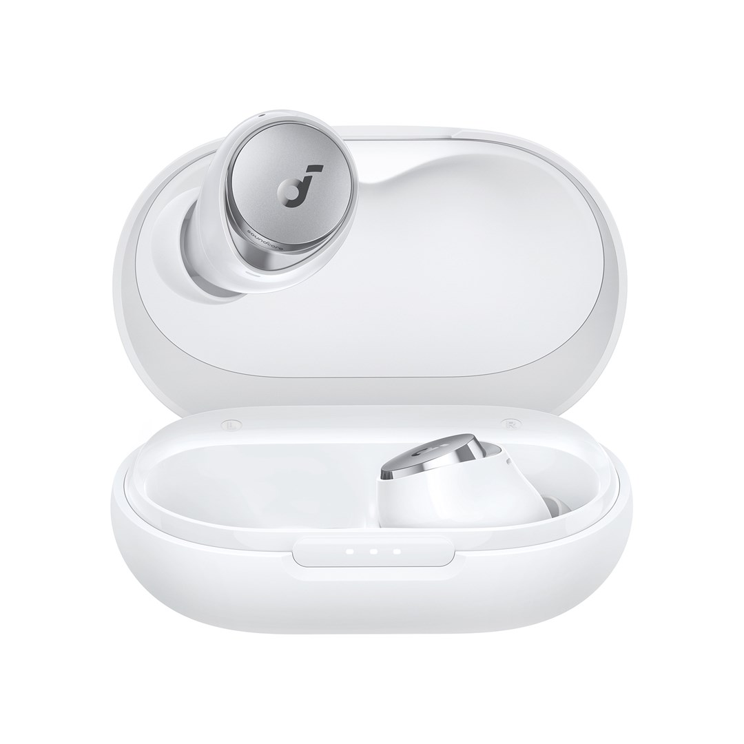 Kufje wireless Soundcore by Anker Space A40, të bardha