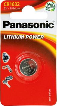 Bateri Panasonic CR-1632 1BP Li