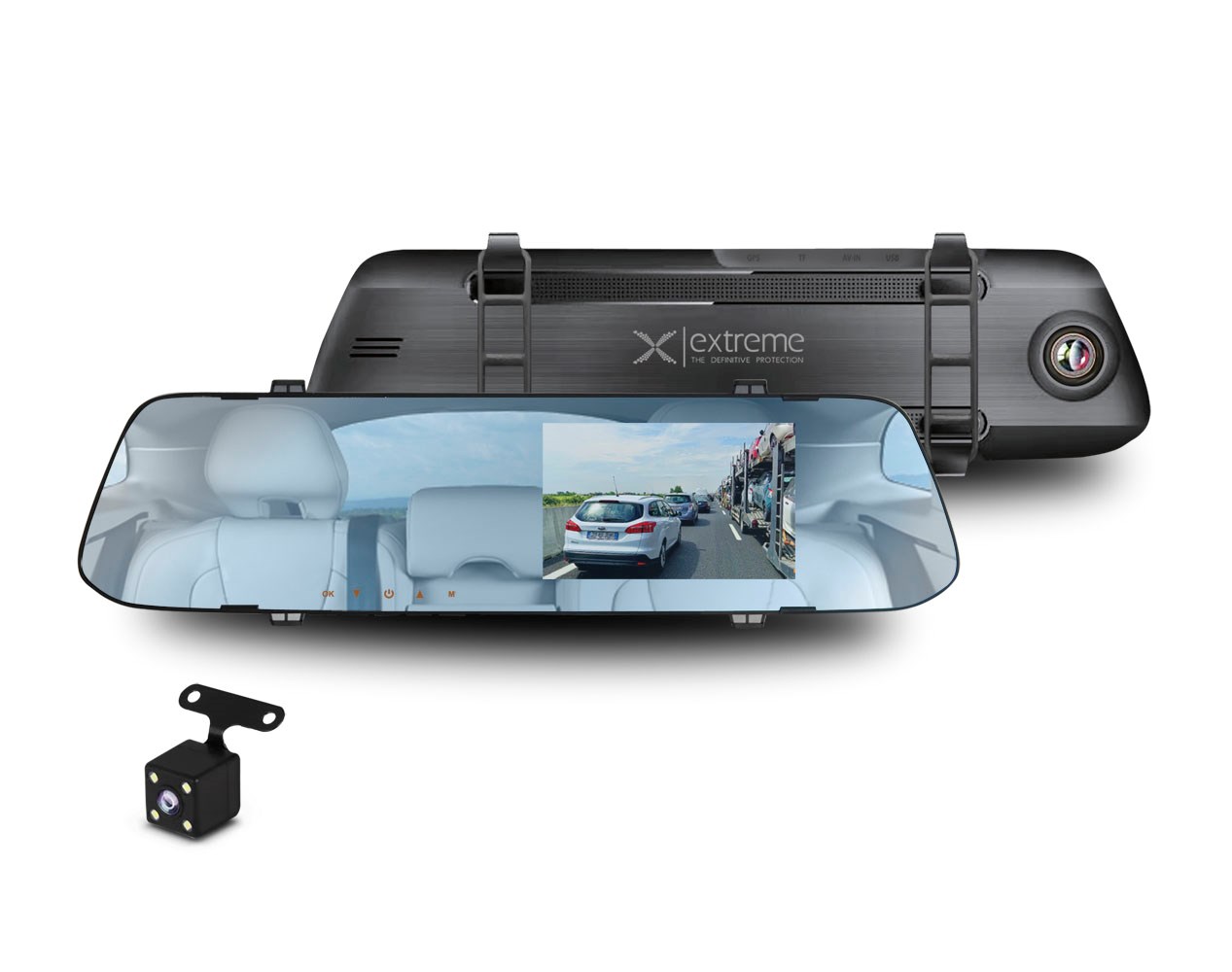 Kamerë makinash Esperanza XDR106 Mirror, 1080p, e zezë