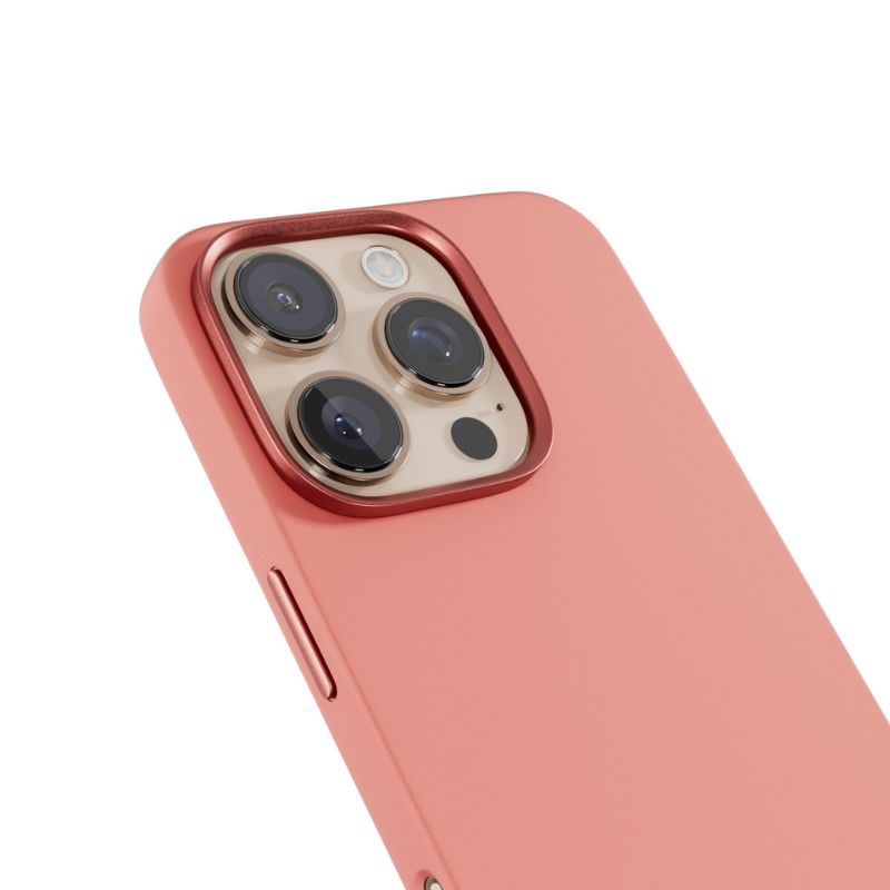 Mbrojtëse silikoni Epico Mag+ për iPhone 16 Pro, rozë