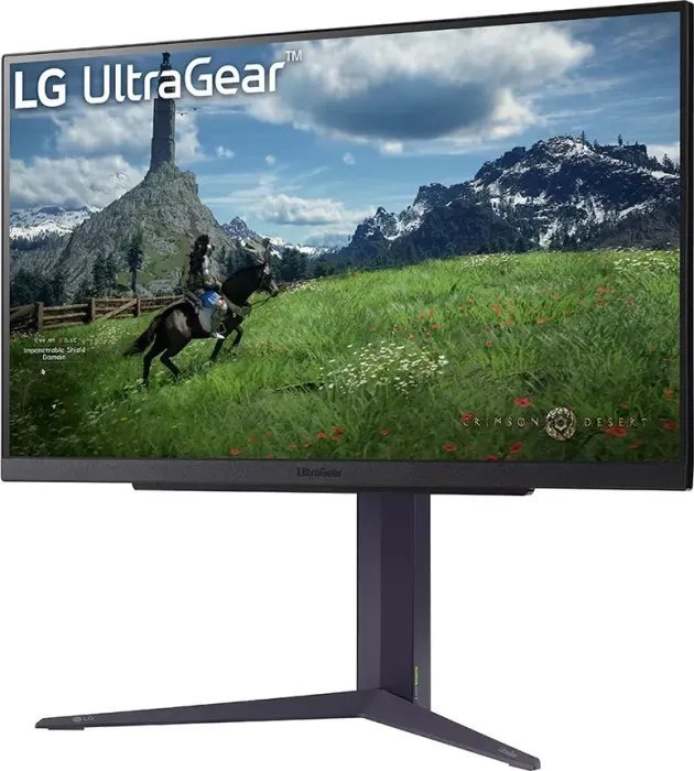 Монитор LG UltraGear 27GS85Q-B, 27'', 200Hz, 2560x1440 (WQHD), IPS, цр