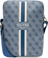 Торба за таблет Guess 4G Stripes, до 10\", еко кожа, сина
