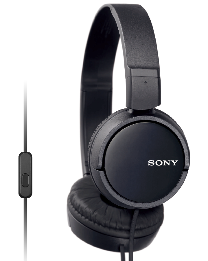 Kufje Sony MDR-ZX110AP, të zeza
