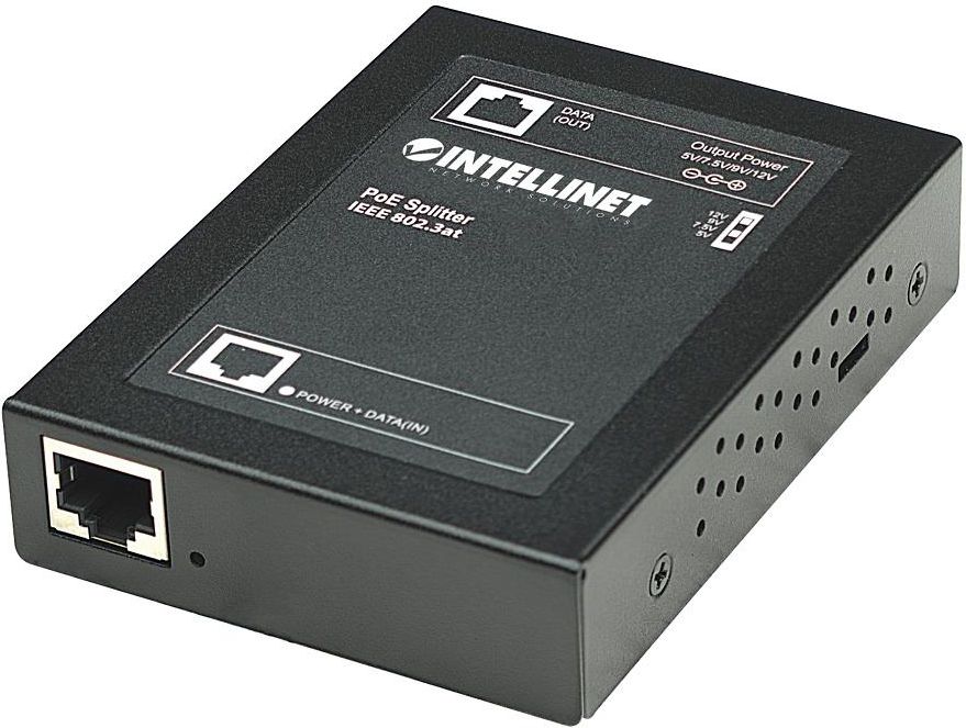 Splitter PoE Intellinet 560443, IEEE 802.3at af, 5 12V, i zi