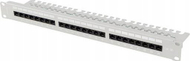 Panel patch Lanberg 24 porta, 1U 19", Cat5e UTP, me organizues kabllosh