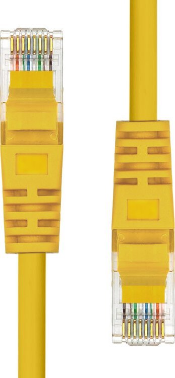 Мрежен кабел ProXtend CAT5e U UTP, 3 m, 1000 Mbit s, жолт
