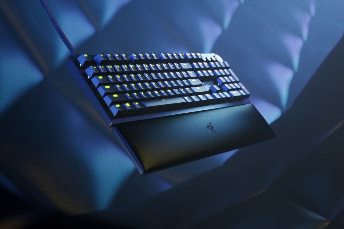 Tastierë lojërash Razer Huntsman V2, Linear Red Optical, e zezë