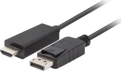 Kабел Lanberg DisplayPort во HDMI, 1.8 m, Full HD, црн