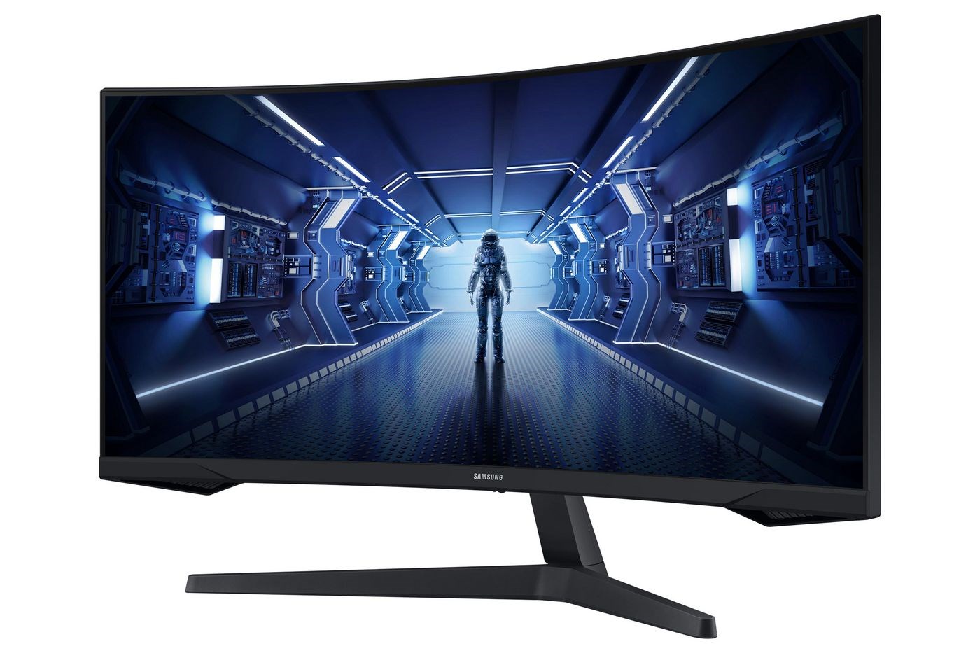 Monitor Samsung Odyssey C34G55TWWP, 34", UltraWide DQHD, i zi