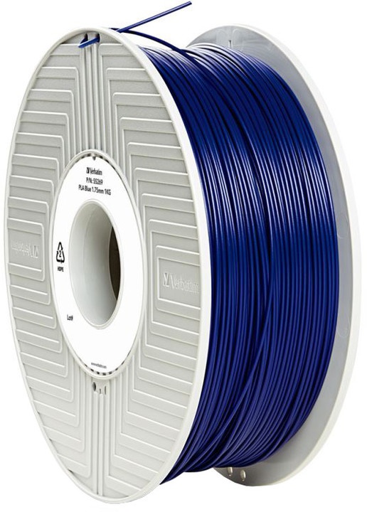 Fije për 3D printim Verbatim (filament), ABS, 1,75mm, 1kg, e kaltër
